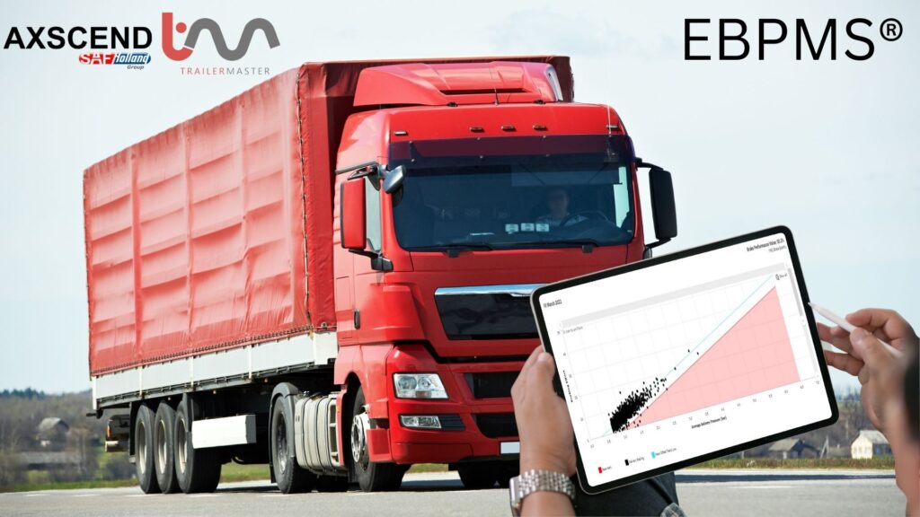 Lorry and EBPMS on iPad.